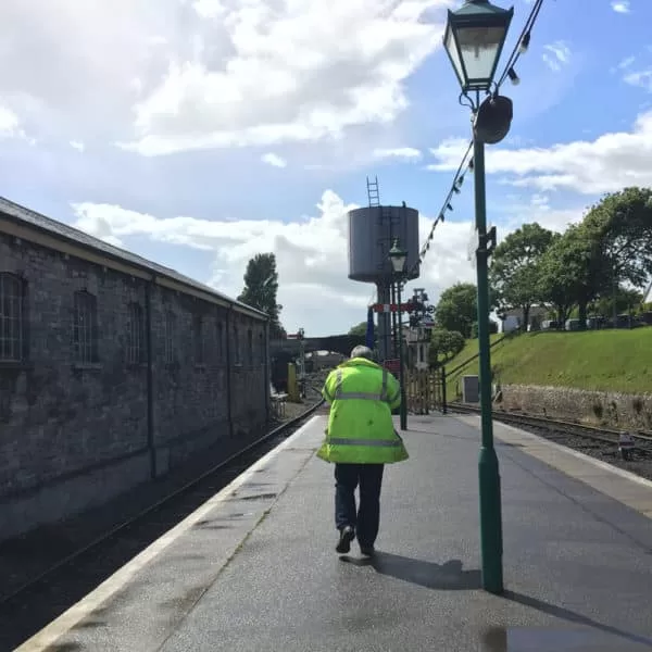 Filming Swanage Railway BBC One Show Cinematography Filming for the BBC Drone Operator