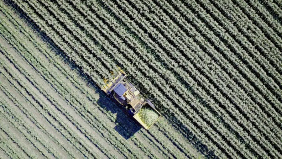Drone Filming BBC Barfoot Farm