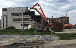 Drone Photography at Demolition Company Marketing South East