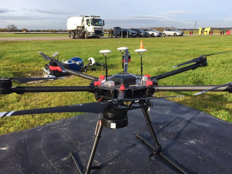 Drone Aerial Filming at Blyton Park BBC