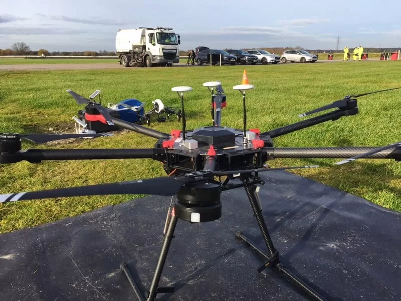 Drone Aerial Filming at Blyton Park BBC Drone Aerial Filming at Blyton Park BBC