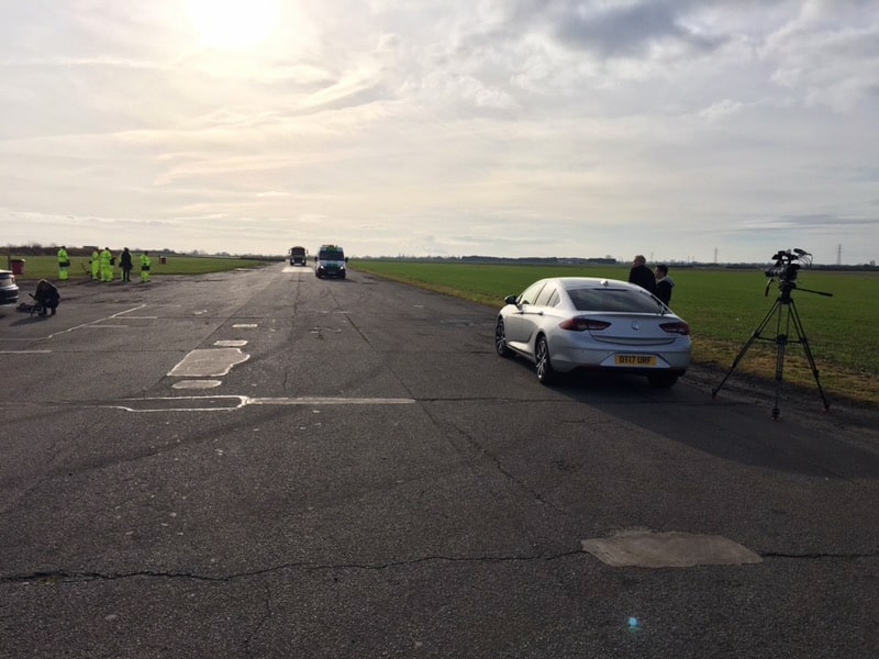 Drone Aerial Filming at Blyton Park BBC