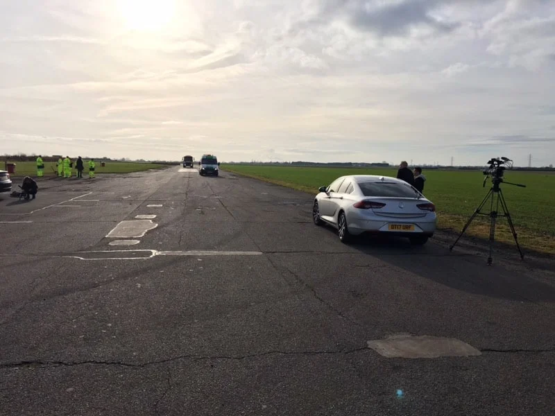 Drone Aerial Filming at Blyton Park BBC Drone Aerial Filming at Blyton Park BBC