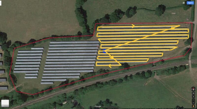 Commercial Solar PV Farm Inspection and Survey Thermal Survey