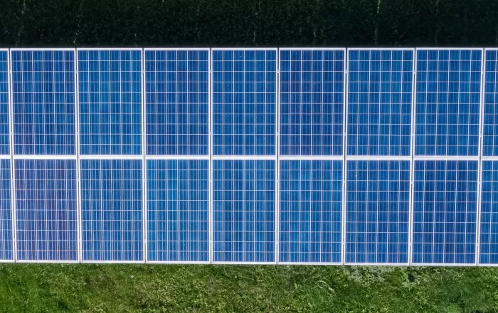 Roof solar panel inspection with cell hot spots not visible to the naked eye