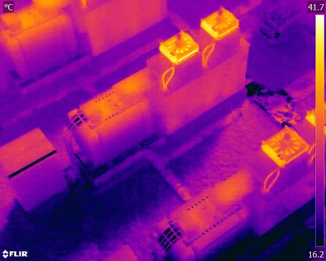 Electrical Plant Generator Thermal Infrared Inspection