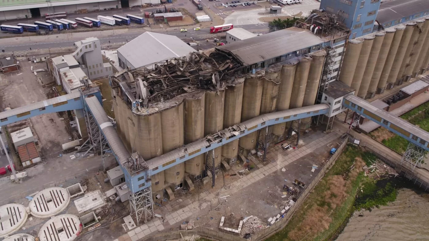 Port of Tilbury Grain Store Explosion