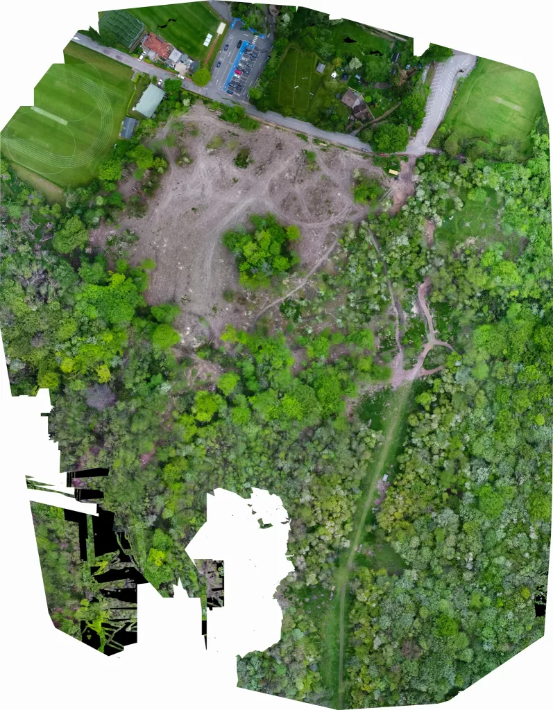 Caterham School Section 4 Grain store explosion thermal imaging