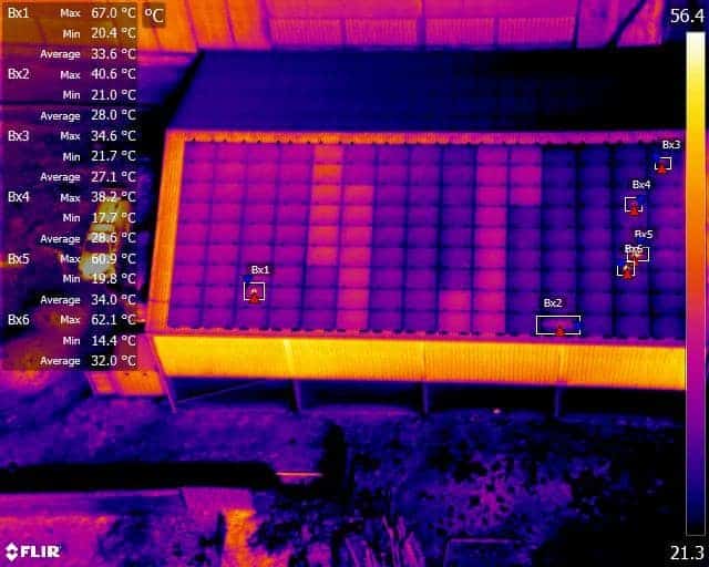 Solar Panel Fault Detection by Thermal Imaging