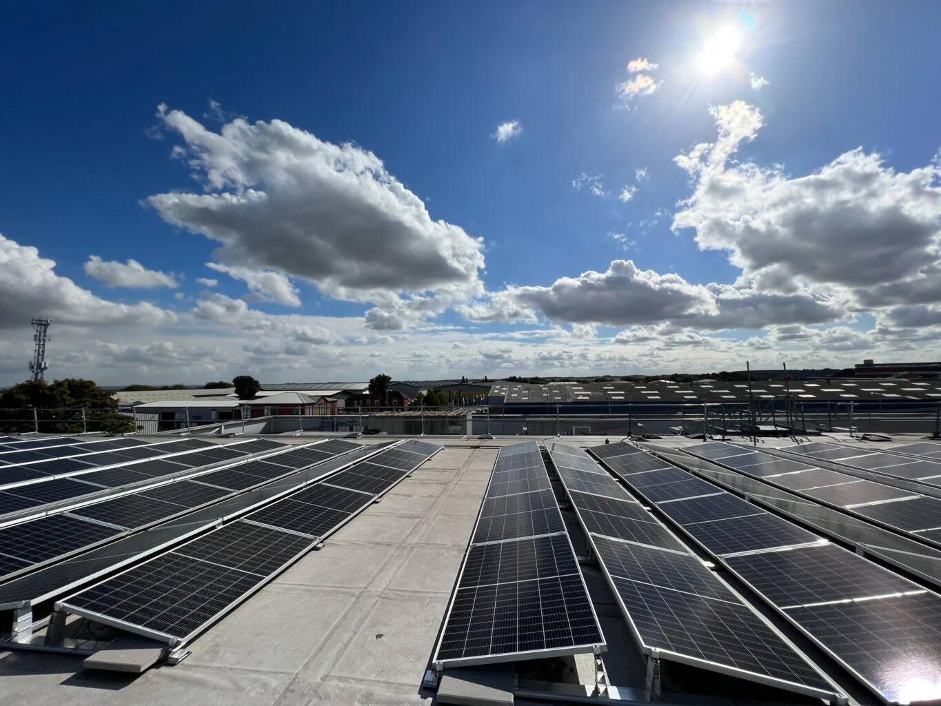 Solar Inspection on the Roof