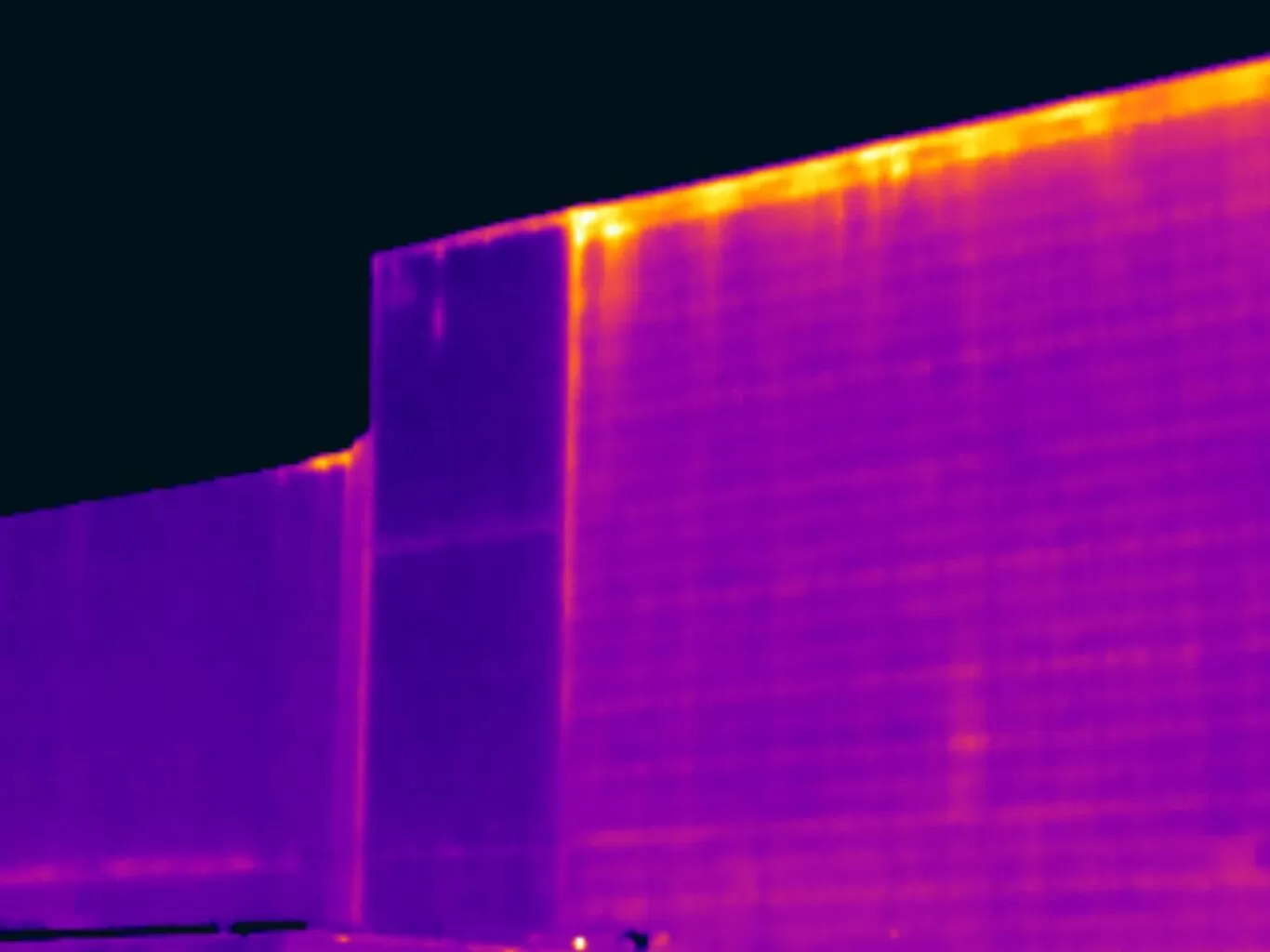 Heatloss from air leak via the fabric envelope