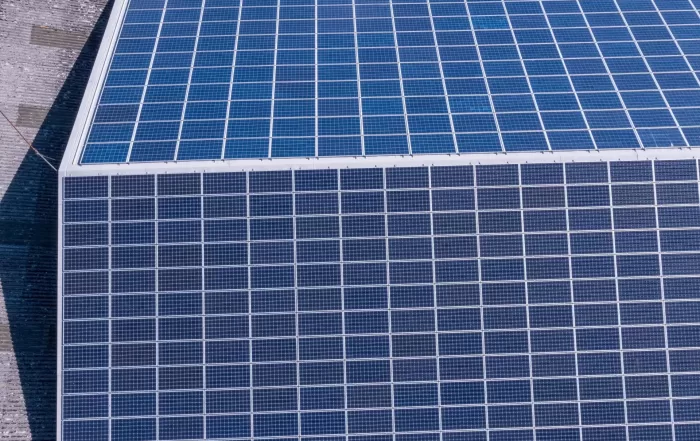 Commercial roof Solar Panels