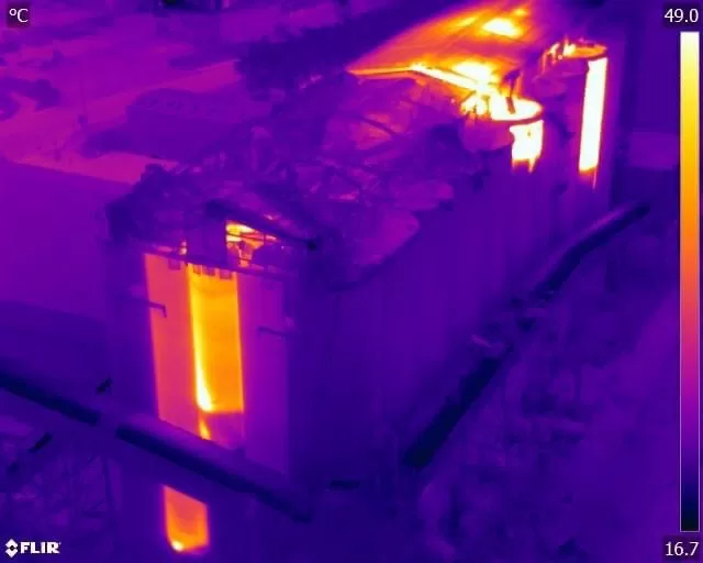 Fire detection with thermal imaging Qualitative thermography analysis
