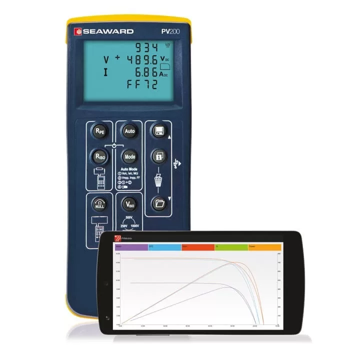 seawardPV200-with-IV-Curve-app
