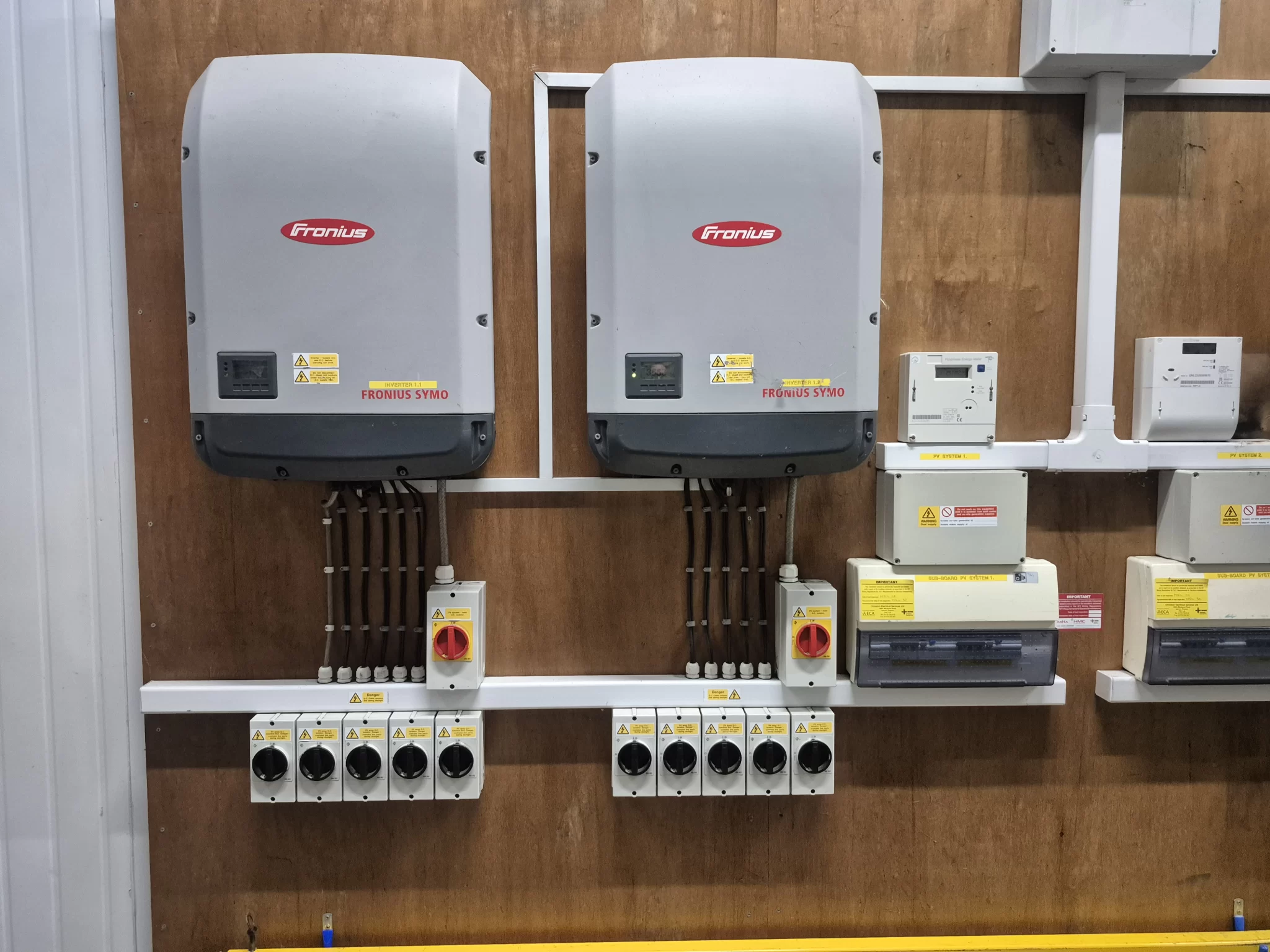 Fronius solar inverter inspections