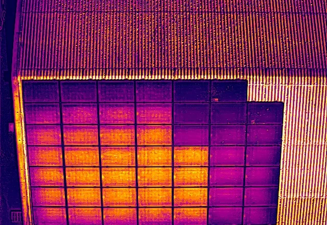 Solar String Testing Thermal anomaly