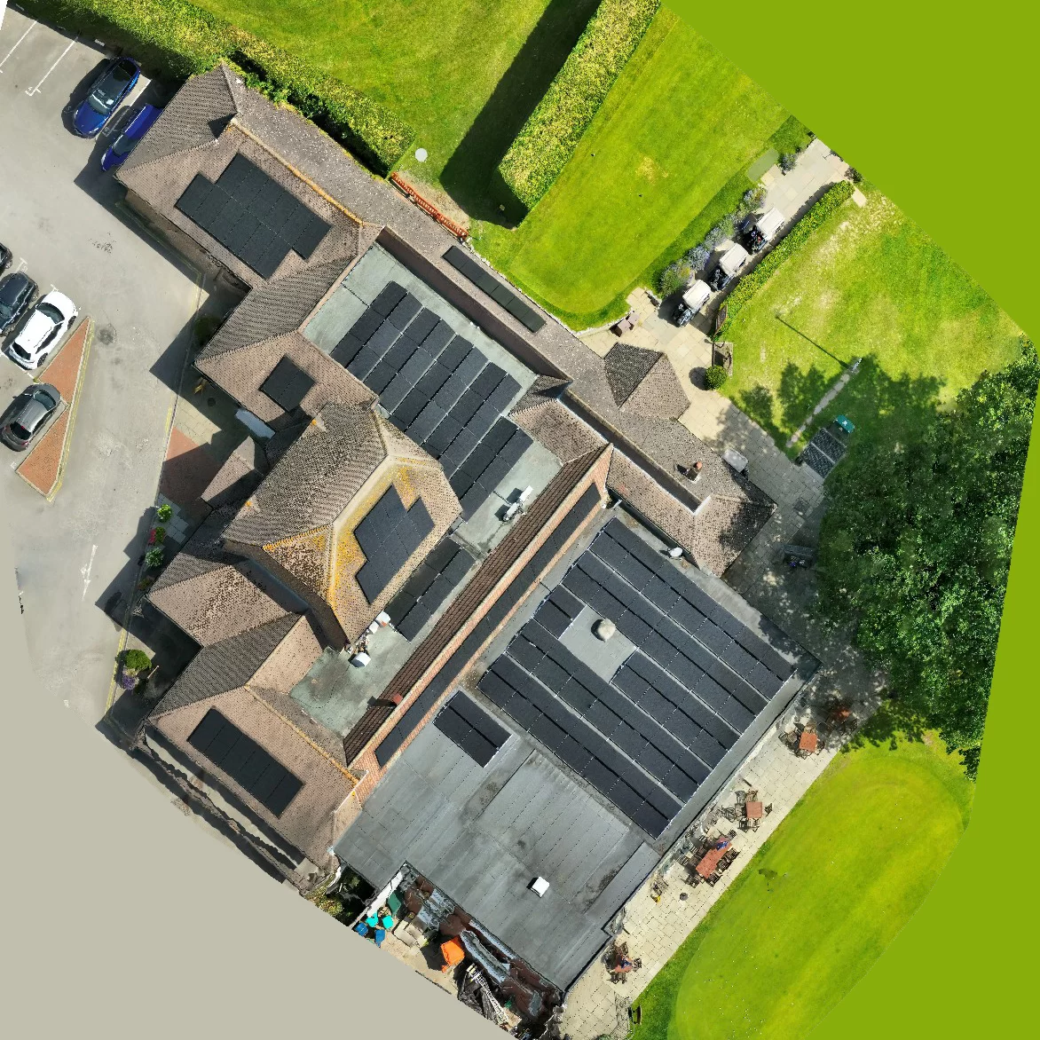solar Inspections on Golf Club roof