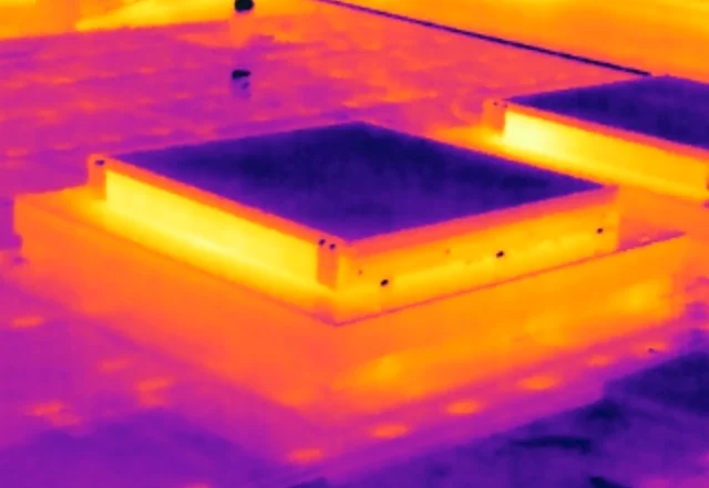Heat loss surveying using thermal imaging in the UK
