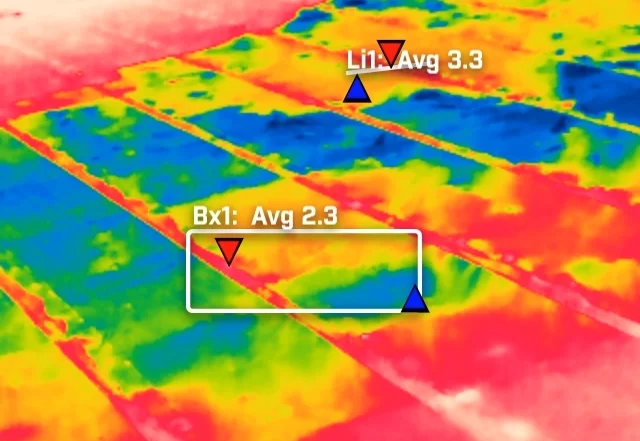 Roof water ingress thermal inspections UK