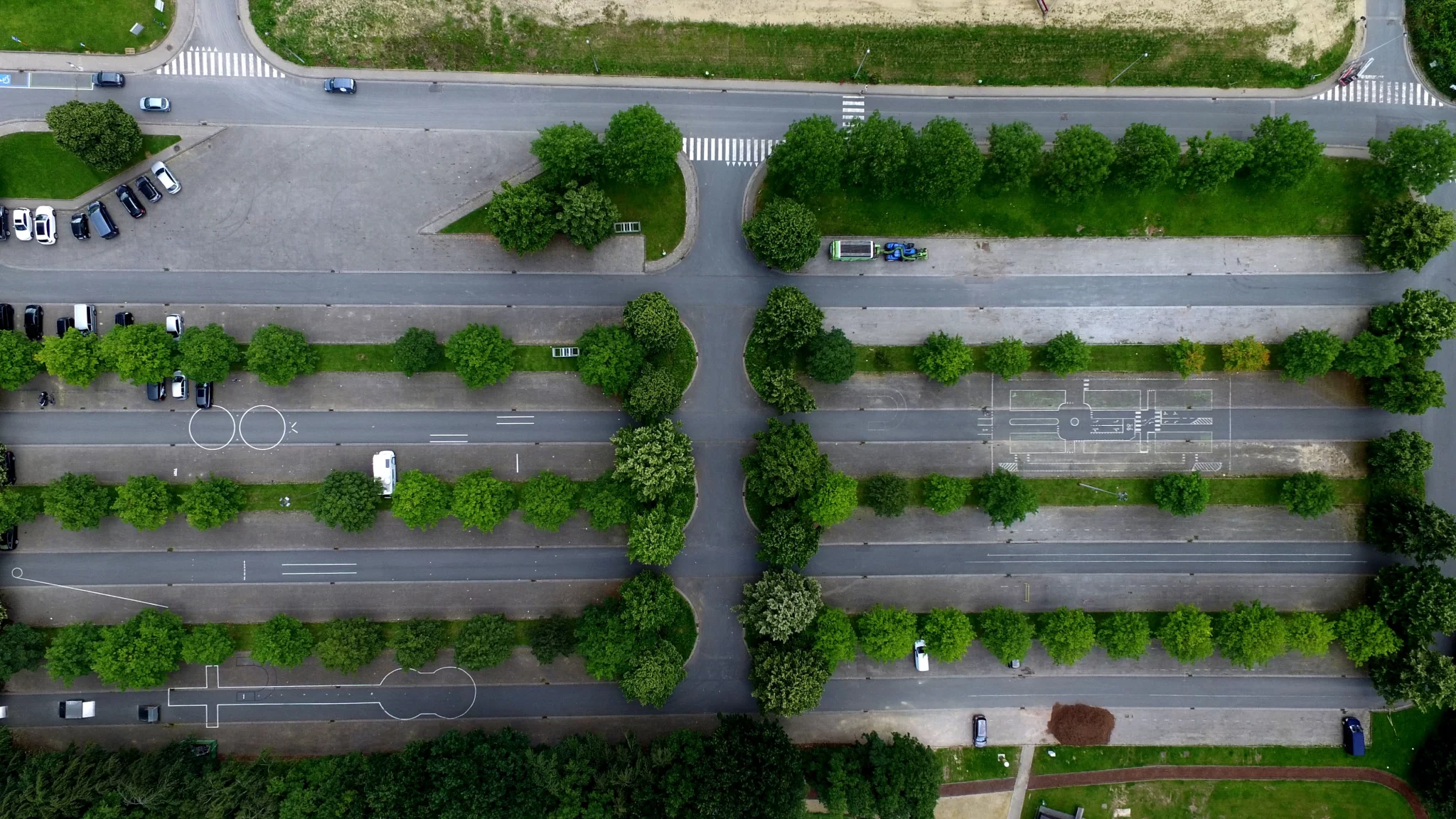 aerial ortho photo map Solar PV thermal inspection