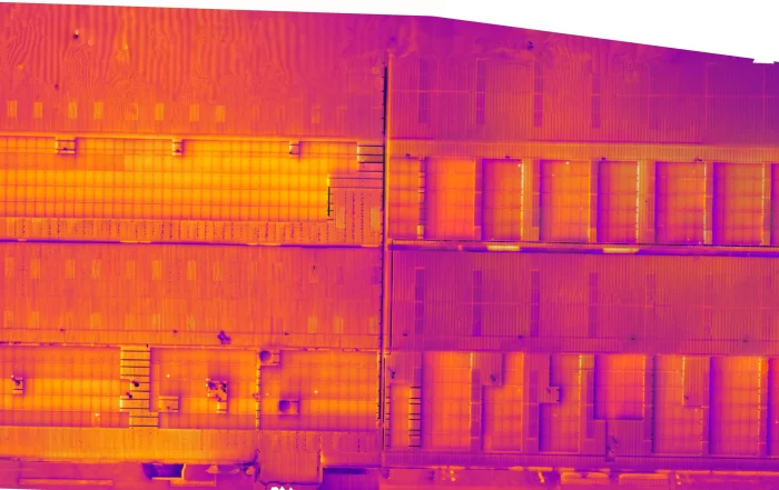 Commercial kent roof solar inspection IEC62446-3 Thermal overview