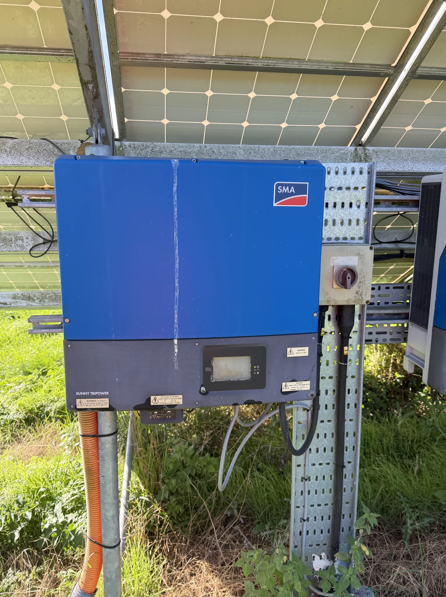 Utility grade inverter inspections